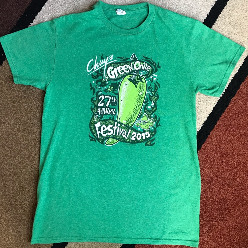 Chuy's 2015 Green Chile Fest T-Shirt